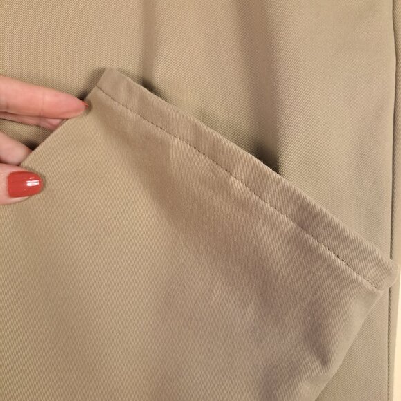 Charles Tyrwhitt Men's Tan Khaki Casual Dress Pants Classic Fit Sz 36 W 34 L - Picture 5 of 11